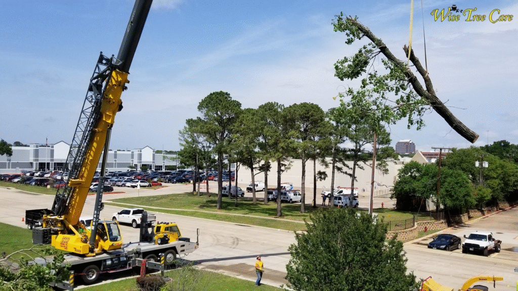 Commercial Emergency Tree Care in North Texas Wise Tree Care Has You Covered